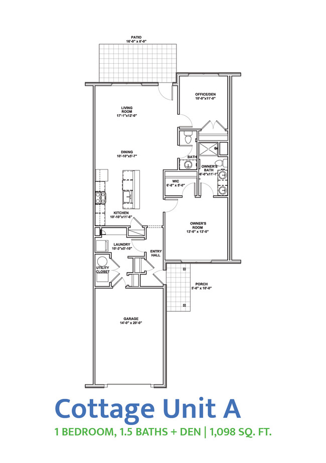 Cottage Unit A - Verena at Hilliard - 55+ Community
