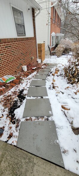 Walkway to apartment - 1807 Blueridge Ave