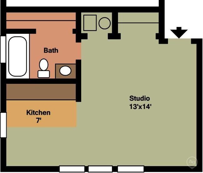Floorplan - Oakridge Apartments