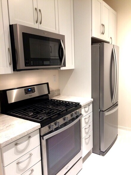 Gas range and fridge - 626 Main St