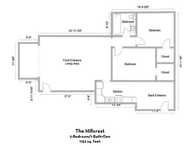 Floorplan - Hillcrest