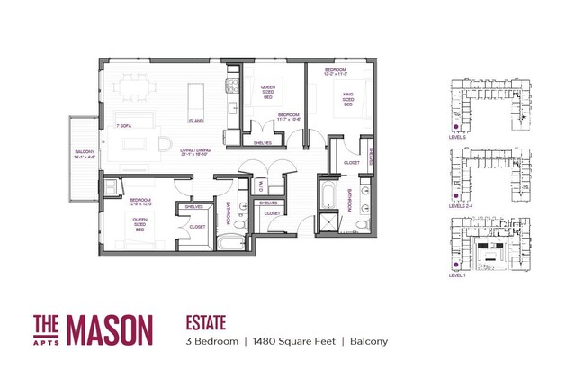 Floorplan - The Mason