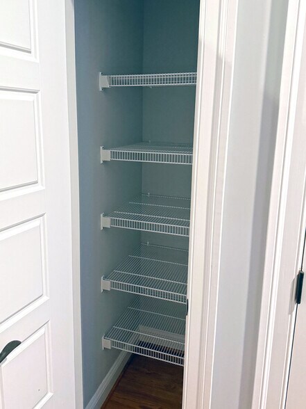 Linen Closet next to Washer & Dryer - 870 Belvedere Blvd