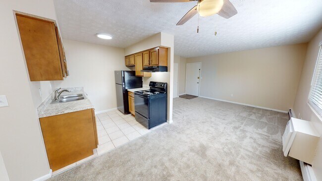 Lotus Kitchen/Living Room - Northgate Meadows Apartments