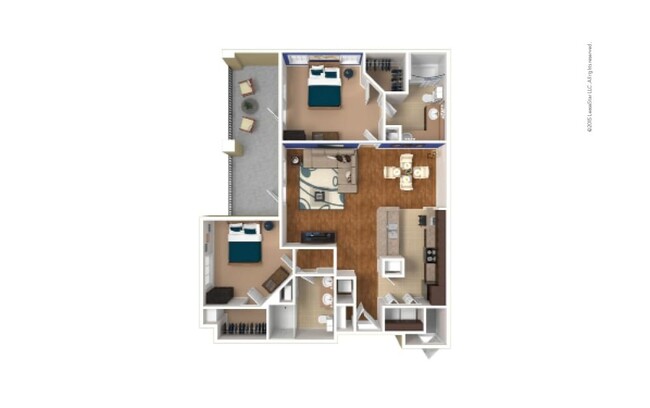 Floorplan - Cortland Fossil Creek