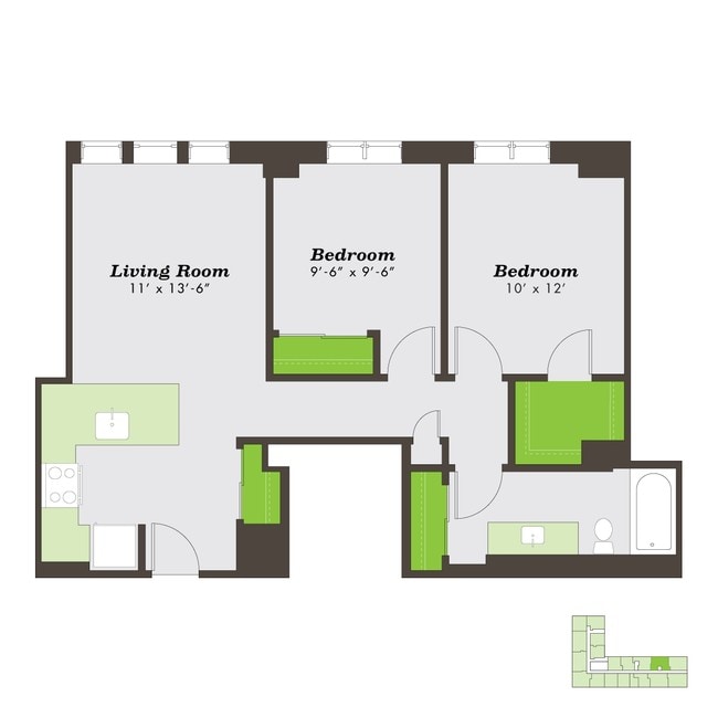 Floorplan - The Sutherland