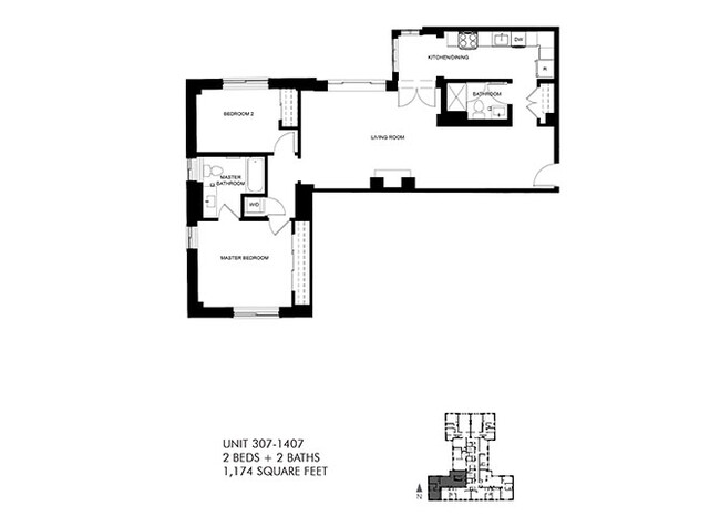 Floorplan - Park Heights by the Lake Apartments