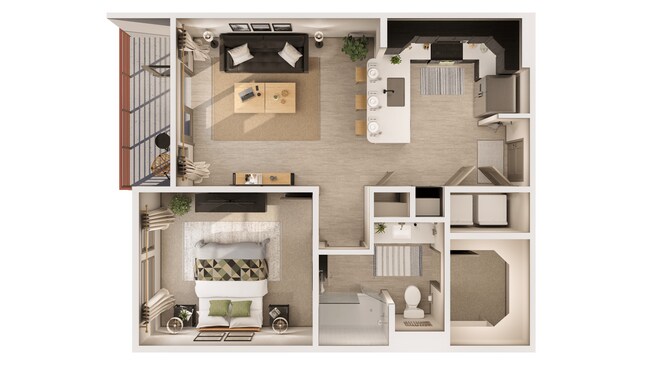 Floorplan - The Rey Downtown
