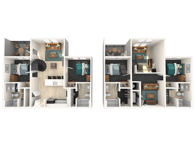 D2 Floor Plan - Lumen in Birmingham