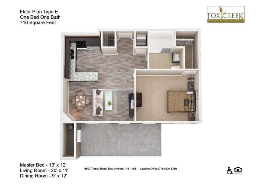 Interior Photo - Fox Creek Estates