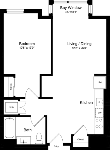 Floorplan - One Henry Adams