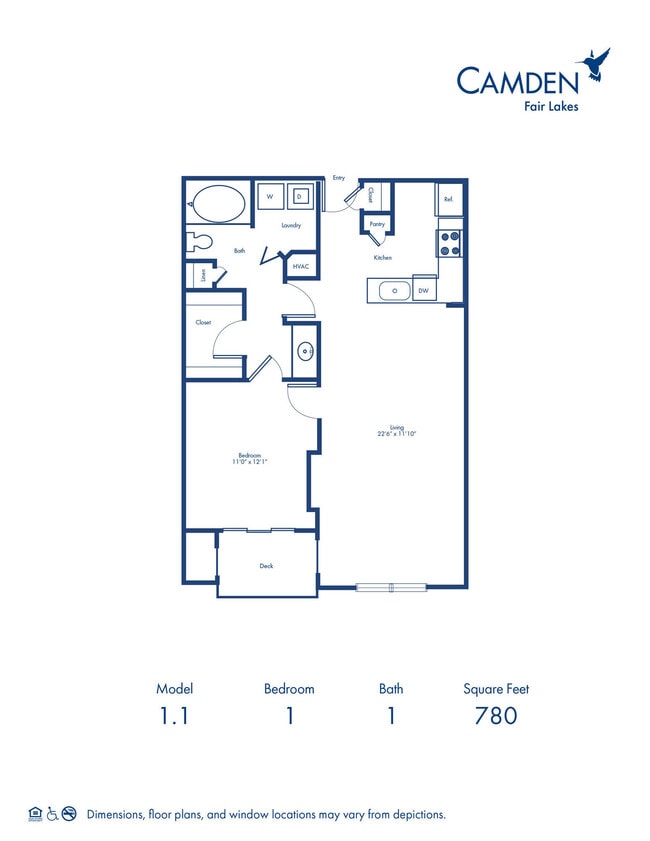 Floorplan - Camden Fair Lakes