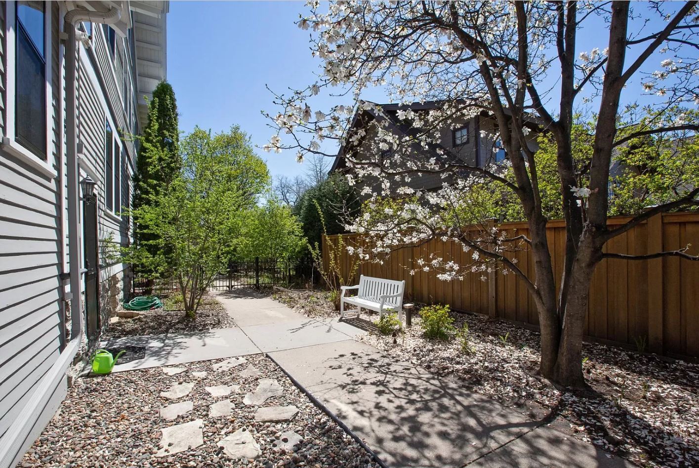 Side entrance to your private studio apartment - 1317 Summit Ave