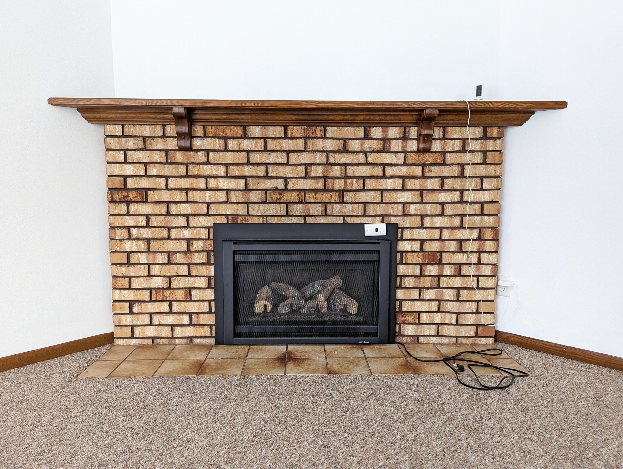 Fireplace - 712 Brandie Rd