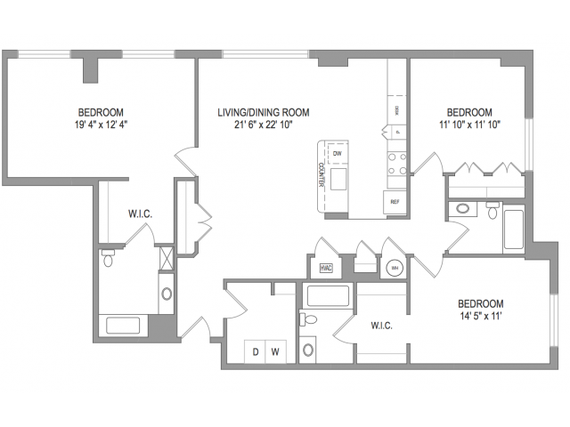 Floorplan - Thomas Court