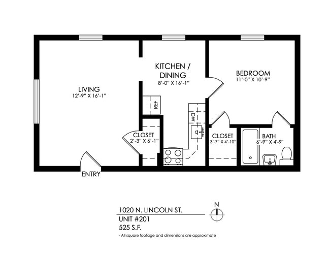 Floorplan - 1020 Lincoln