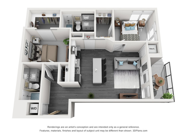 Floorplan - Green on 4th