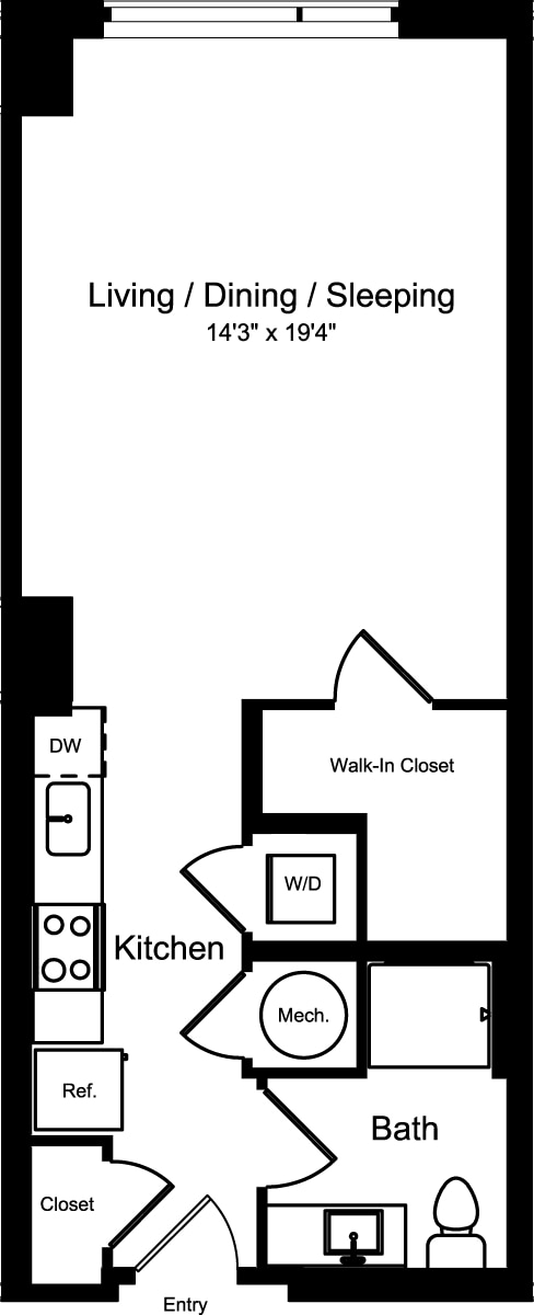 Floorplan - 455 Eye Street