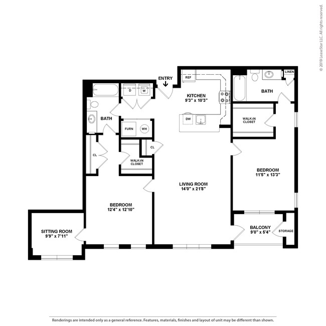 Floorplan - The Elms at Century