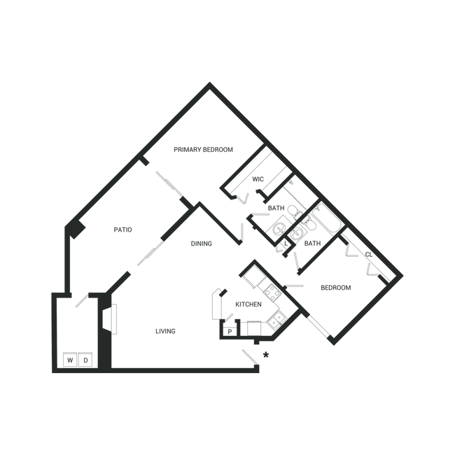 Floorplan - The Elise Apartments