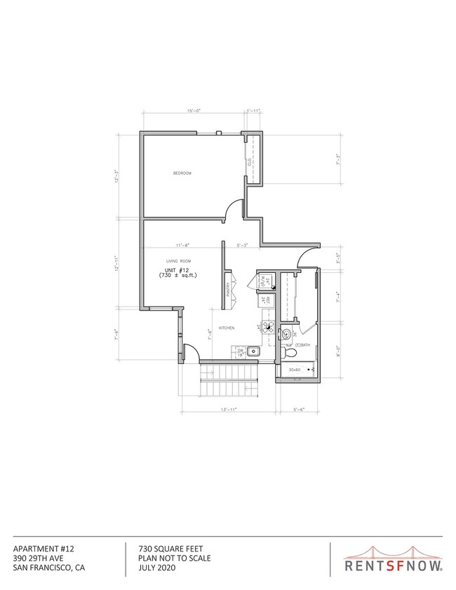 Floorplan - 390 29th Avenue