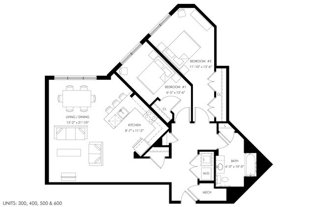 Floorplan - Wall Street Place