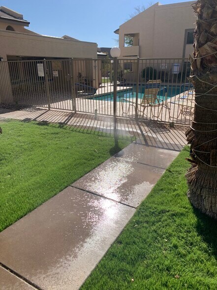 Walkway to pool - 145 N 74th St