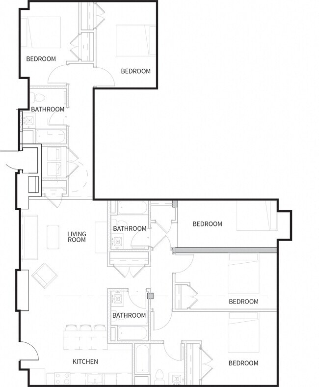 Floorplan - 3400 J st