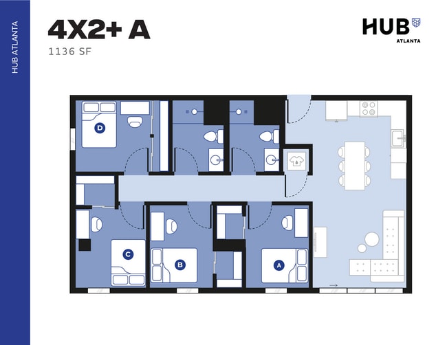 4x2 + A - Hub Atlanta