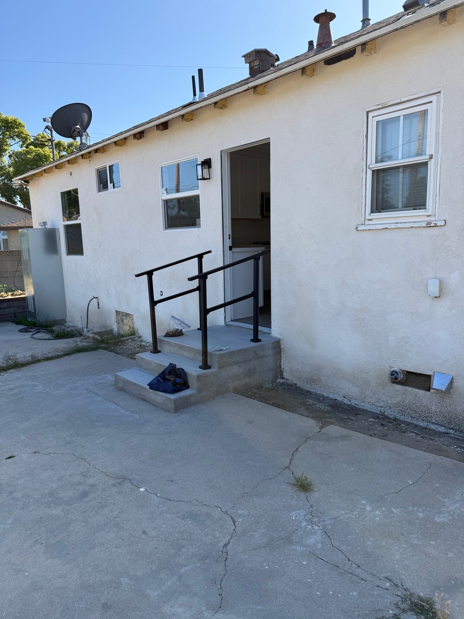 back door - 1704 N Rose St