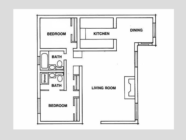 2BR/2BA - Hawaiian Village North