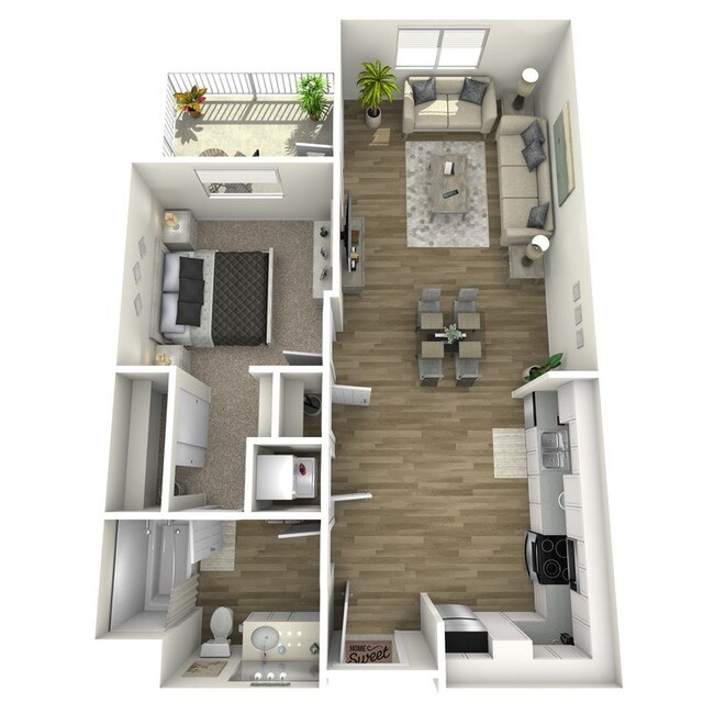 Floorplan - Oxnard Town Square 12