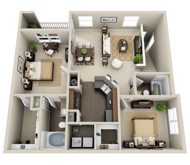 Floorplan - The Bryx at Kingwood