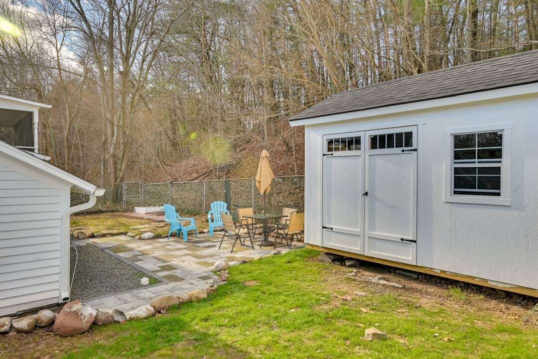 Backyard - 29 Old Farms Rd