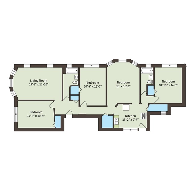 Floorplan - 925 East 46th Street