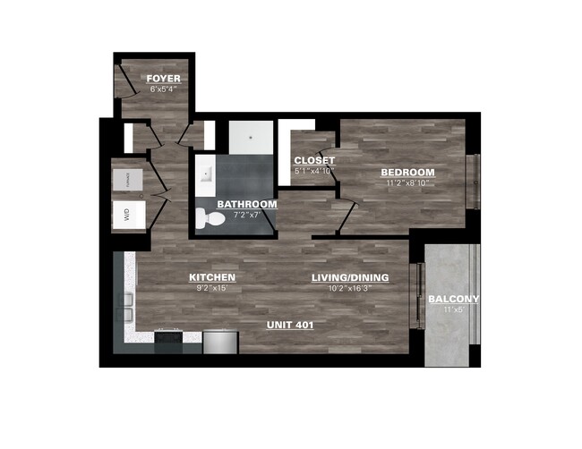 Floorplan - The Mondrian