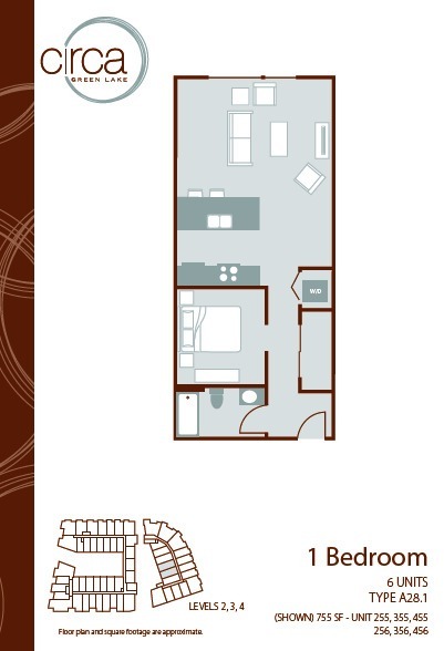 Floorplan - Circa Green Lake Apartments