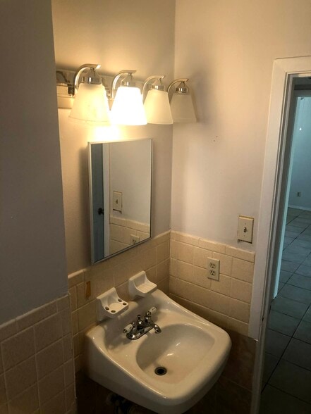 New Medicine cabinet and light fixures. - 601 E Williamson Ave