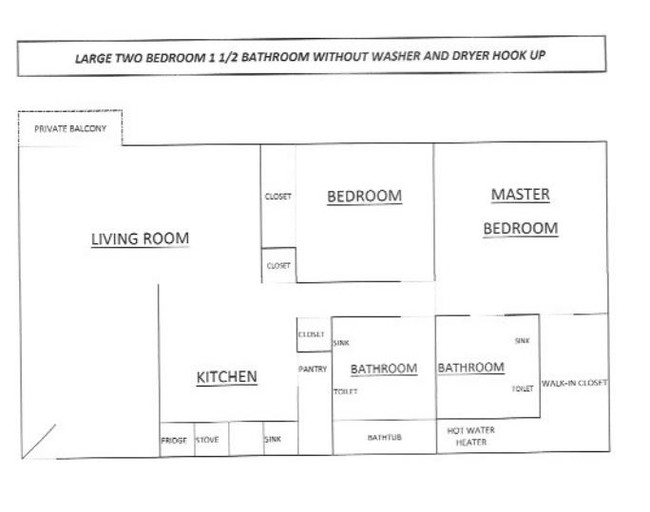 Floorplan - Quail Meadow Apartments