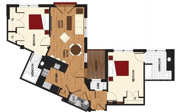 2BR/2.5BA - Mint Condominiums