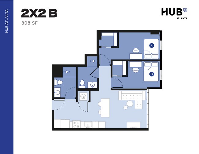2x2 B - Hub Atlanta