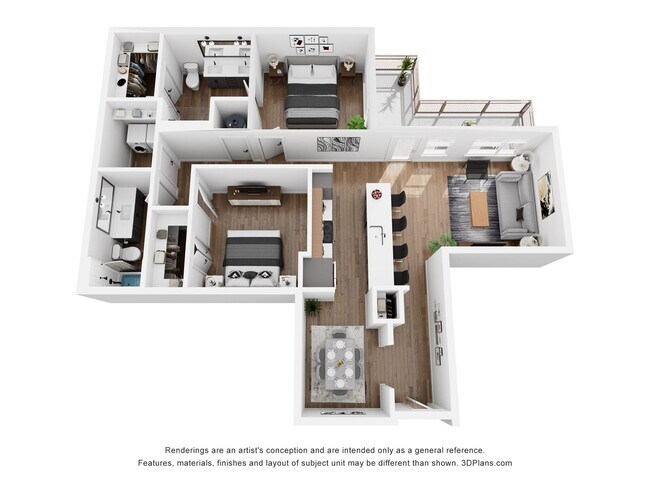 Floorplan - Rowan on the Trails