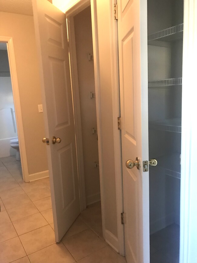 Downstairs hallway closets - 2702 Lantern Walk SE