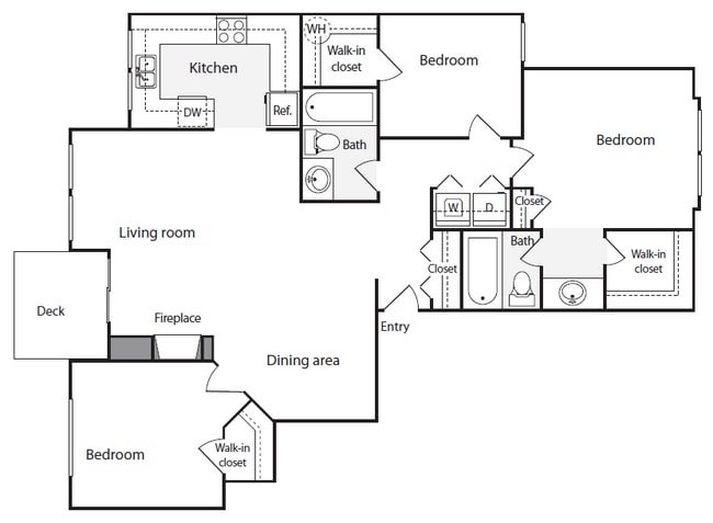 Floorplan - Redmond Park Apts