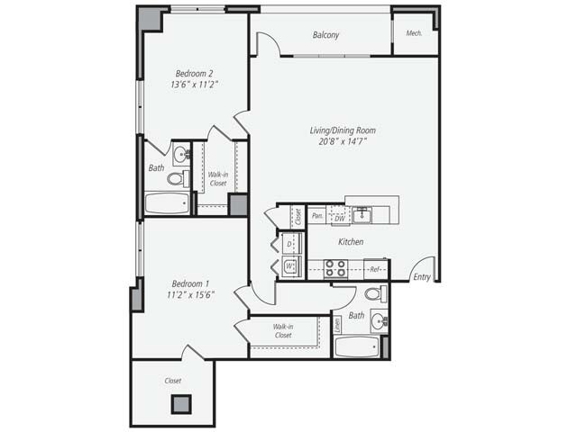 Floorplan - Sofi At 50 Forest