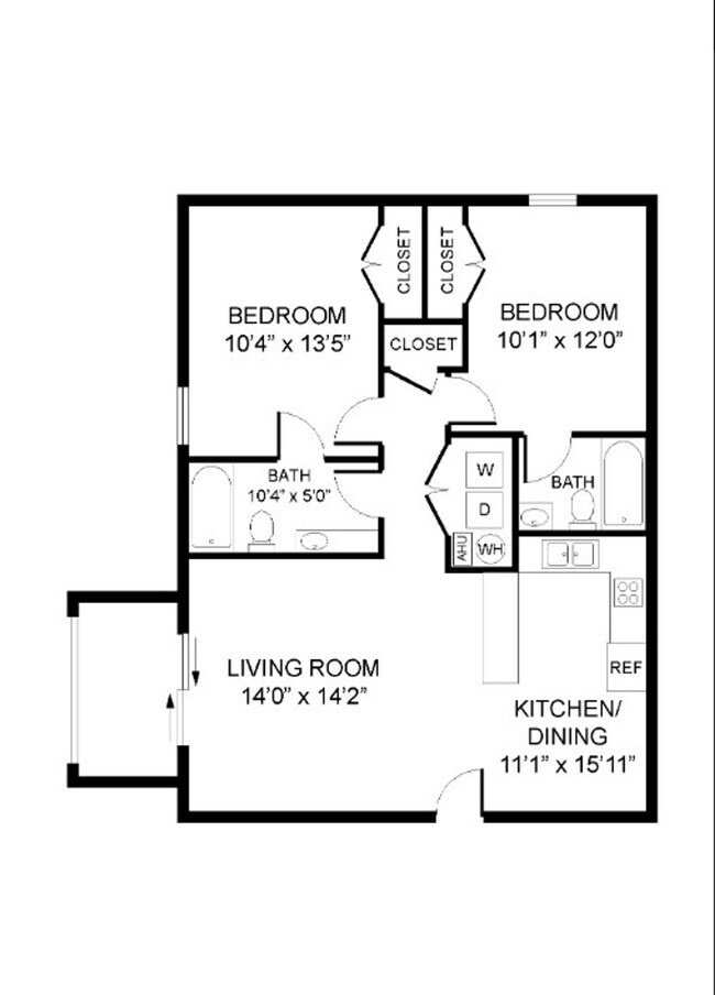 Floorplan - Arlington Apartments