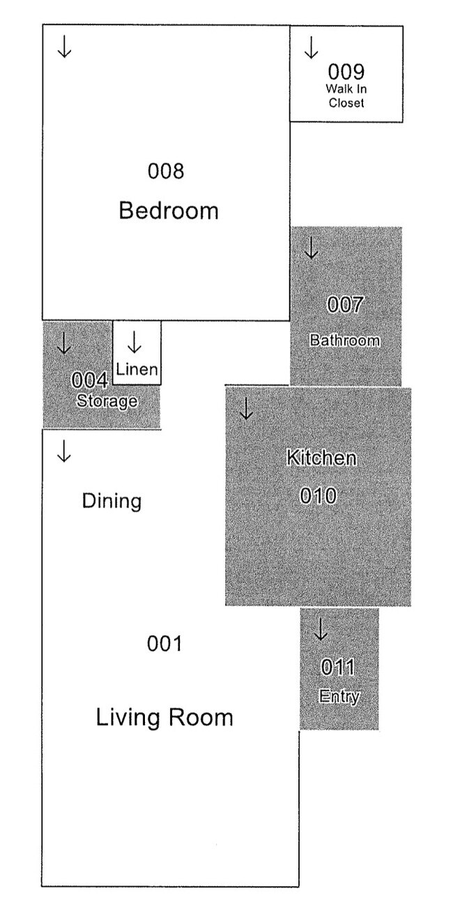 Floorplan - The Flats of Inkster