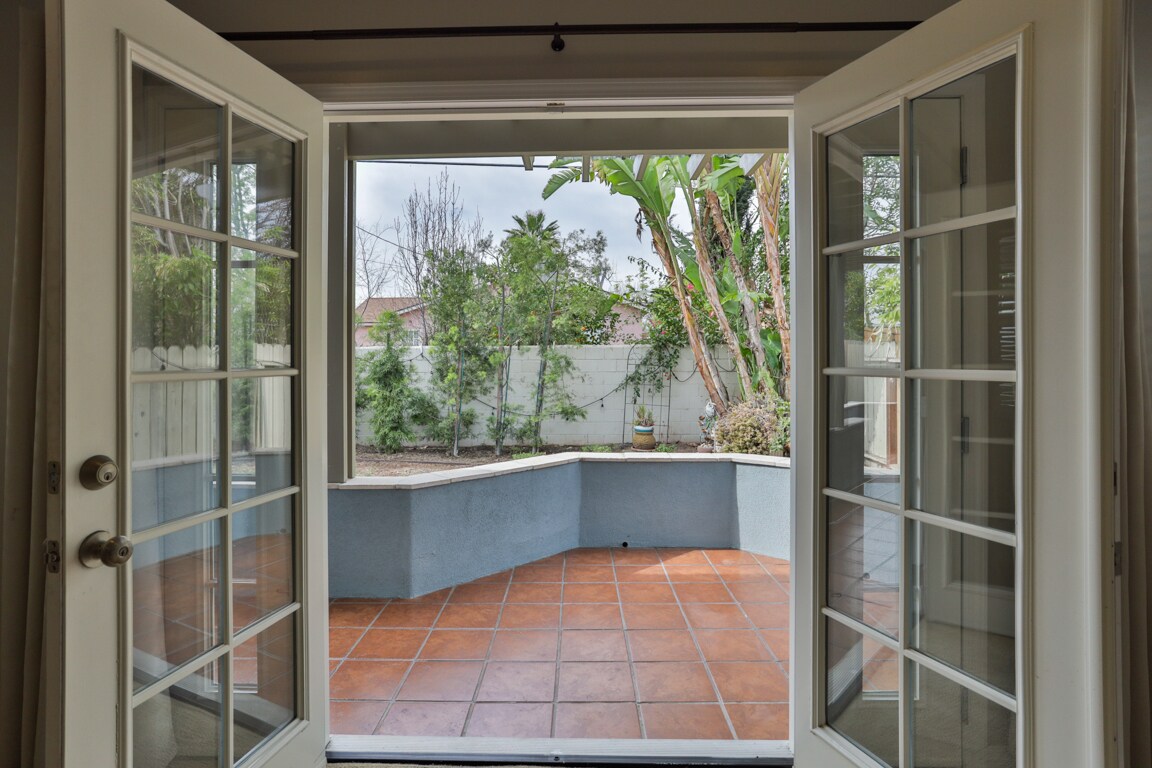 French Doors from Master Bedroom - 5907 Yarmouth Ave