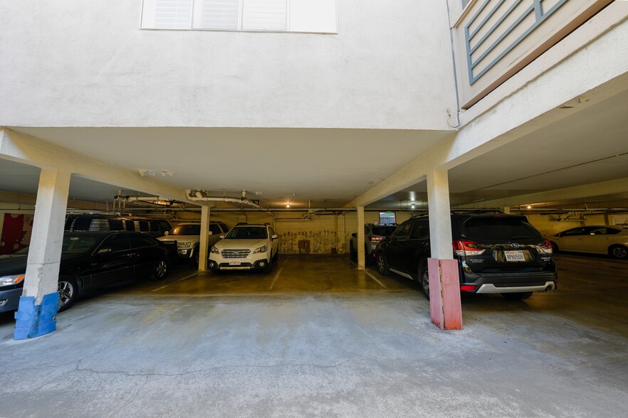 2 Reserved parking spaces in Gated Garage. - 1054 E 2nd St