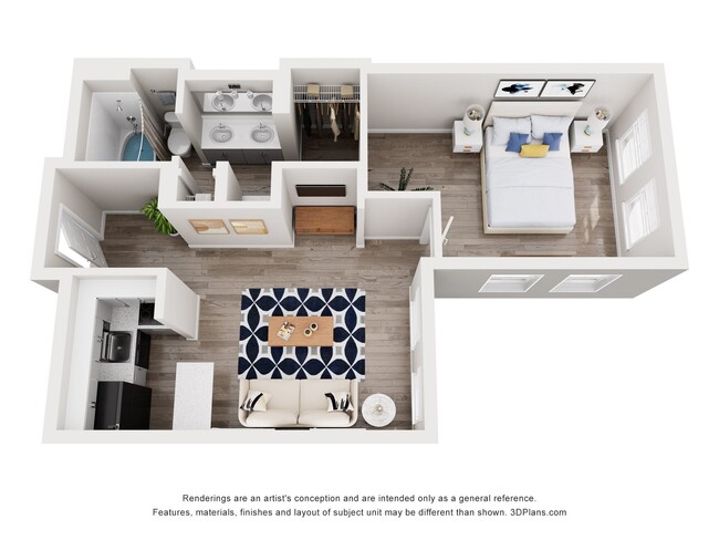 Floorplan - Studio Domain